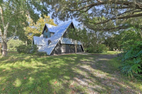 Chic A-Frame Escape with Fire Pit - Private Property